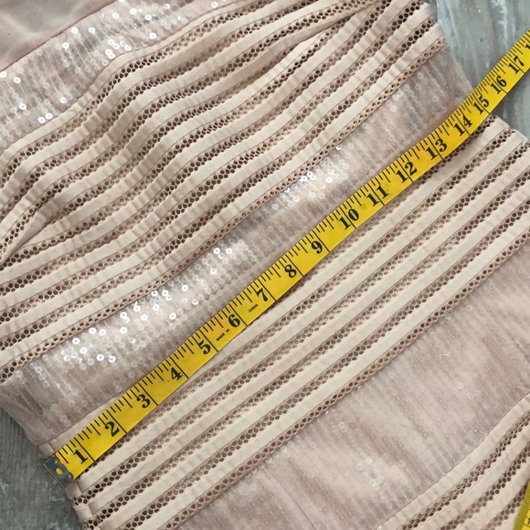 🔥Rose/blush short sequin dress - Picture 6 of 7